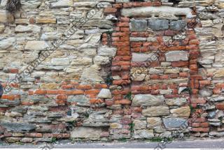 Photo Texture of Wall Stones Mixed 0004
